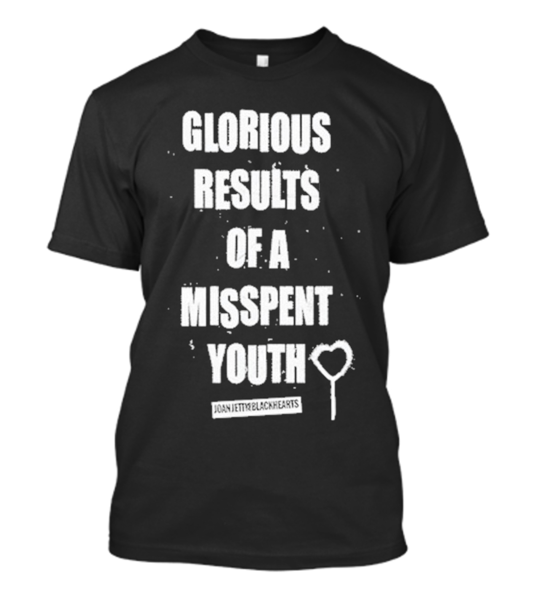 Joan Jett And The Blackhearts Glorious Results Of A Misspent Youth T-Shirt