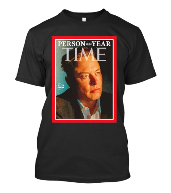 Time Person Of The Year Elon Musk Magazine Cover T-Shirt