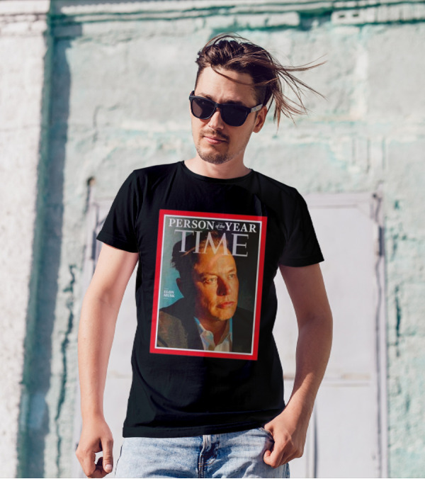 Time Person Of The Year Elon Musk Magazine Cover T-Shirt