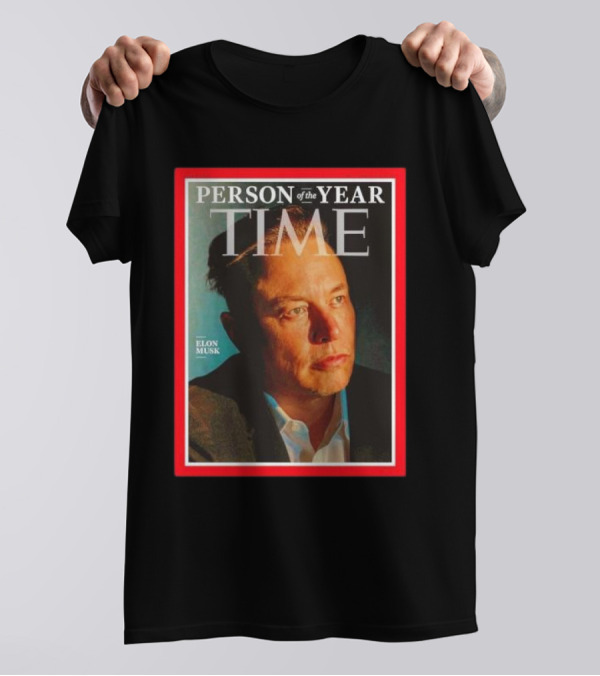 Time Person Of The Year Elon Musk Magazine Cover T-Shirt