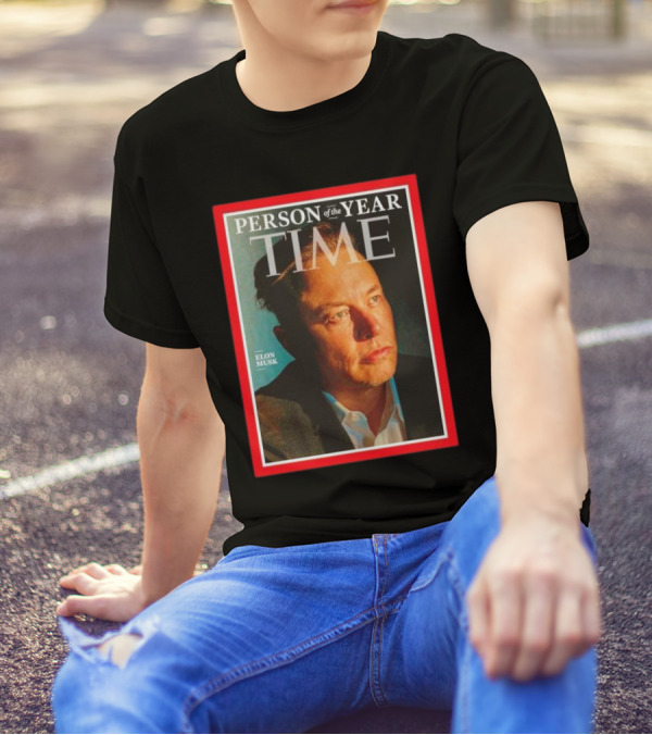 Time Person Of The Year Elon Musk Magazine Cover T-Shirt