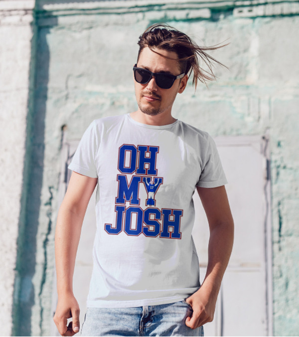 Oh My Josh Buffalo Bills Josh Allen Number 17 Football Player T-Shirt