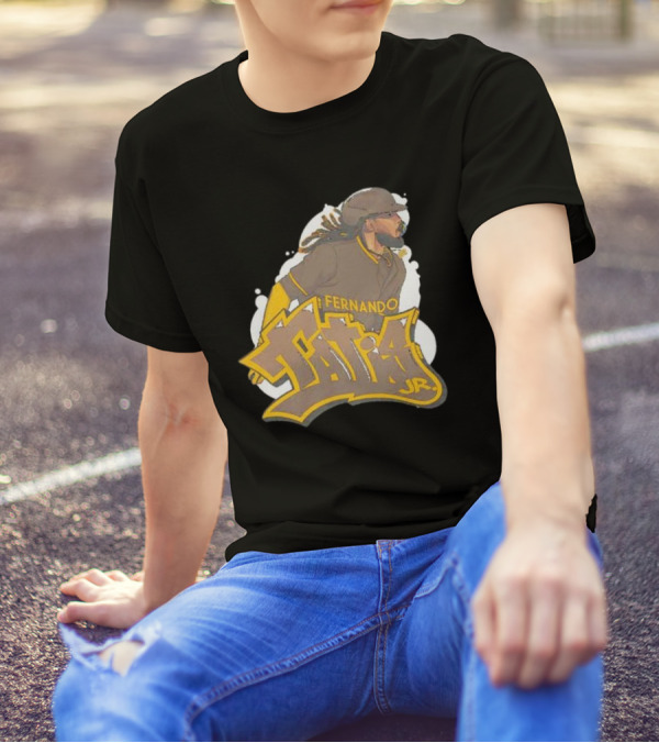 Fernando Tatis Jr San Diego Padres Graffiti T-Shirt