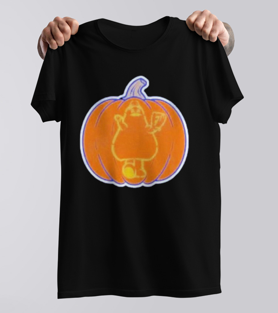 Playoff Pumpkin Grimace New York Mets Halloween Baseball T-Shirt