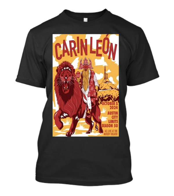 Carin León Austin City Limits Season 50 October 5 2024 ACL Live At The Moody Theater T-Shirt