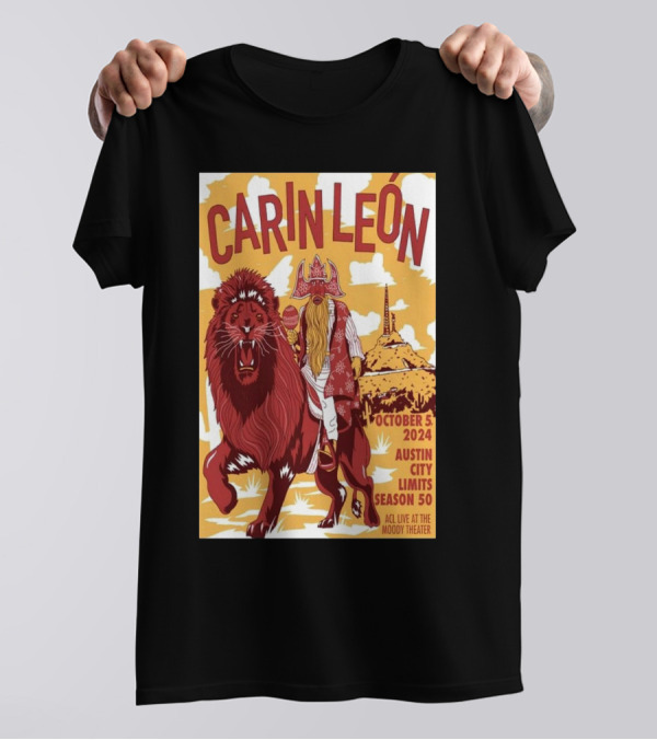 Carin León Austin City Limits Season 50 October 5 2024 ACL Live At The Moody Theater T-Shirt