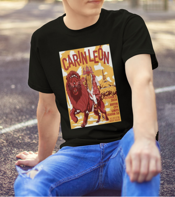 Carin León Austin City Limits Season 50 October 5 2024 ACL Live At The Moody Theater T-Shirt
