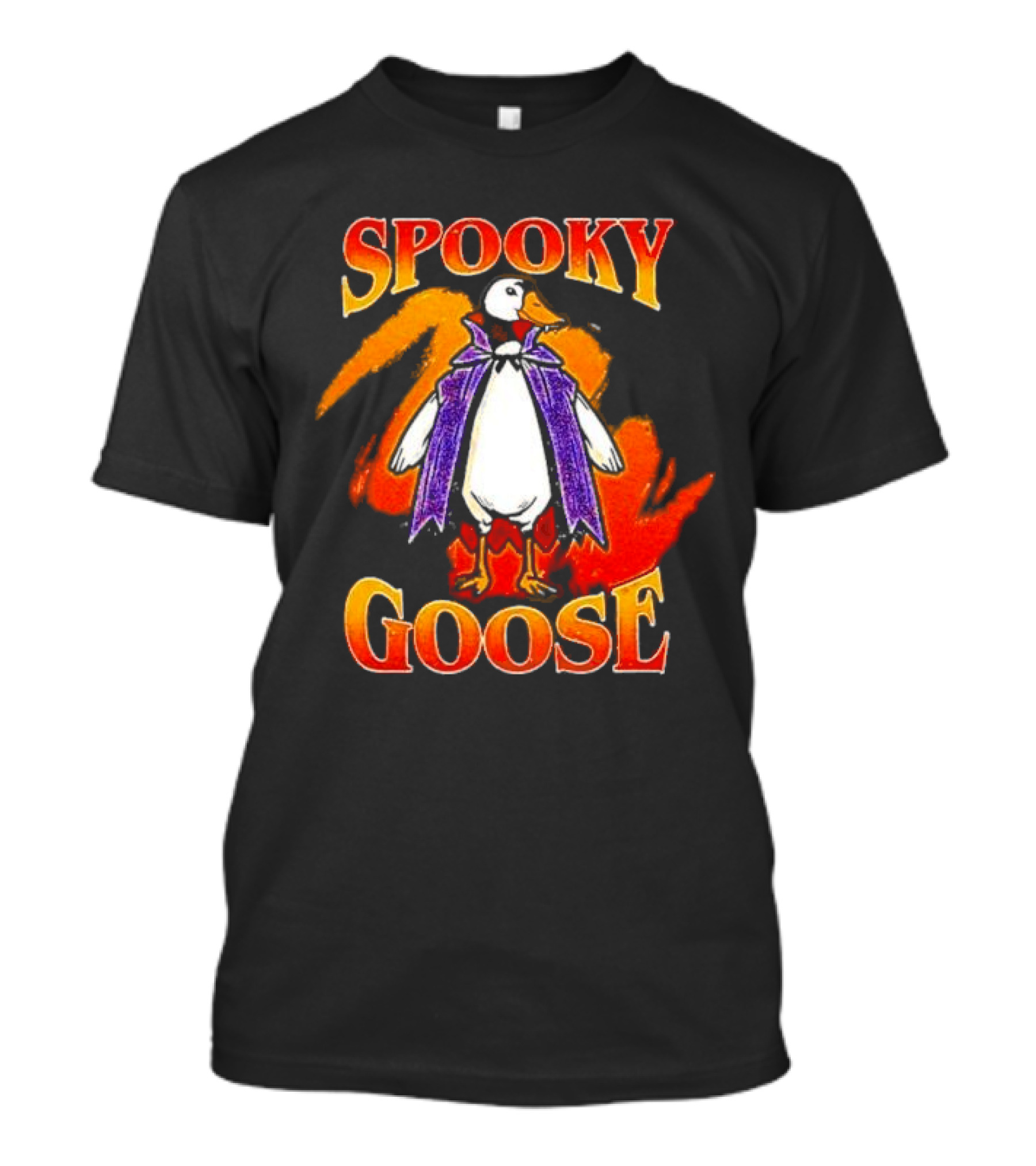 Spooky Goose Halloween 2024 Goose Dracula Costume T-Shirt