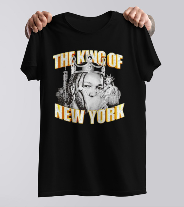 The King Of New York Knicks Basketball Jalen Brunson T-Shirt