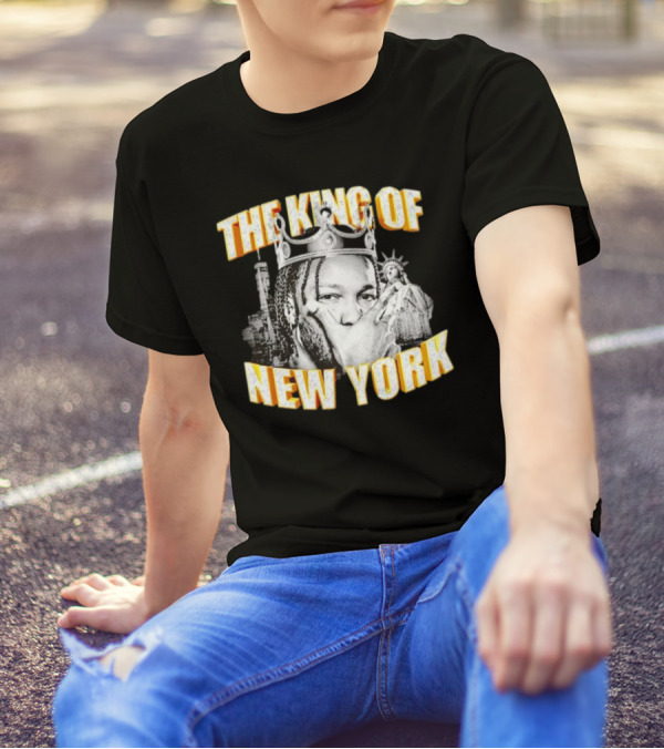 The King Of New York Knicks Basketball Jalen Brunson T-Shirt