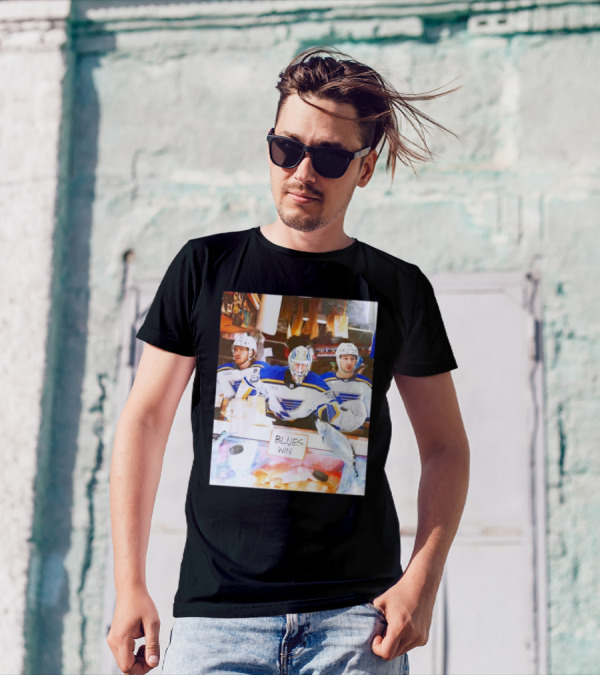 Blues Win St. Louis Hockey Victory T-Shirt