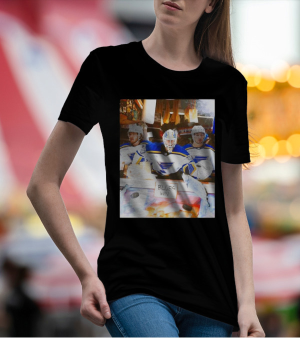 Blues Win St. Louis Hockey Victory T-Shirt