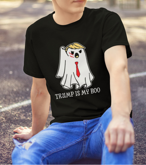 Trump Is My Boo Ghost Halloween T-Shirt