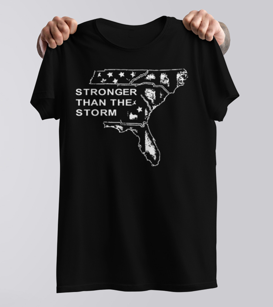 Glenn Jacobs Stronger Than The Storm United States Map With Stars T-Shirt