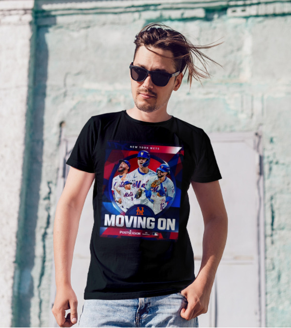 New York Mets Moving On Postseason 2024 NLCS T-Shirt