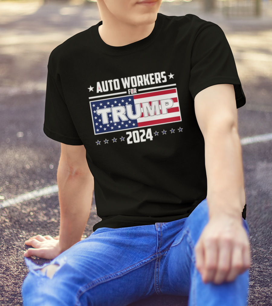 Auto Workers For Trump 2024 T-Shirt