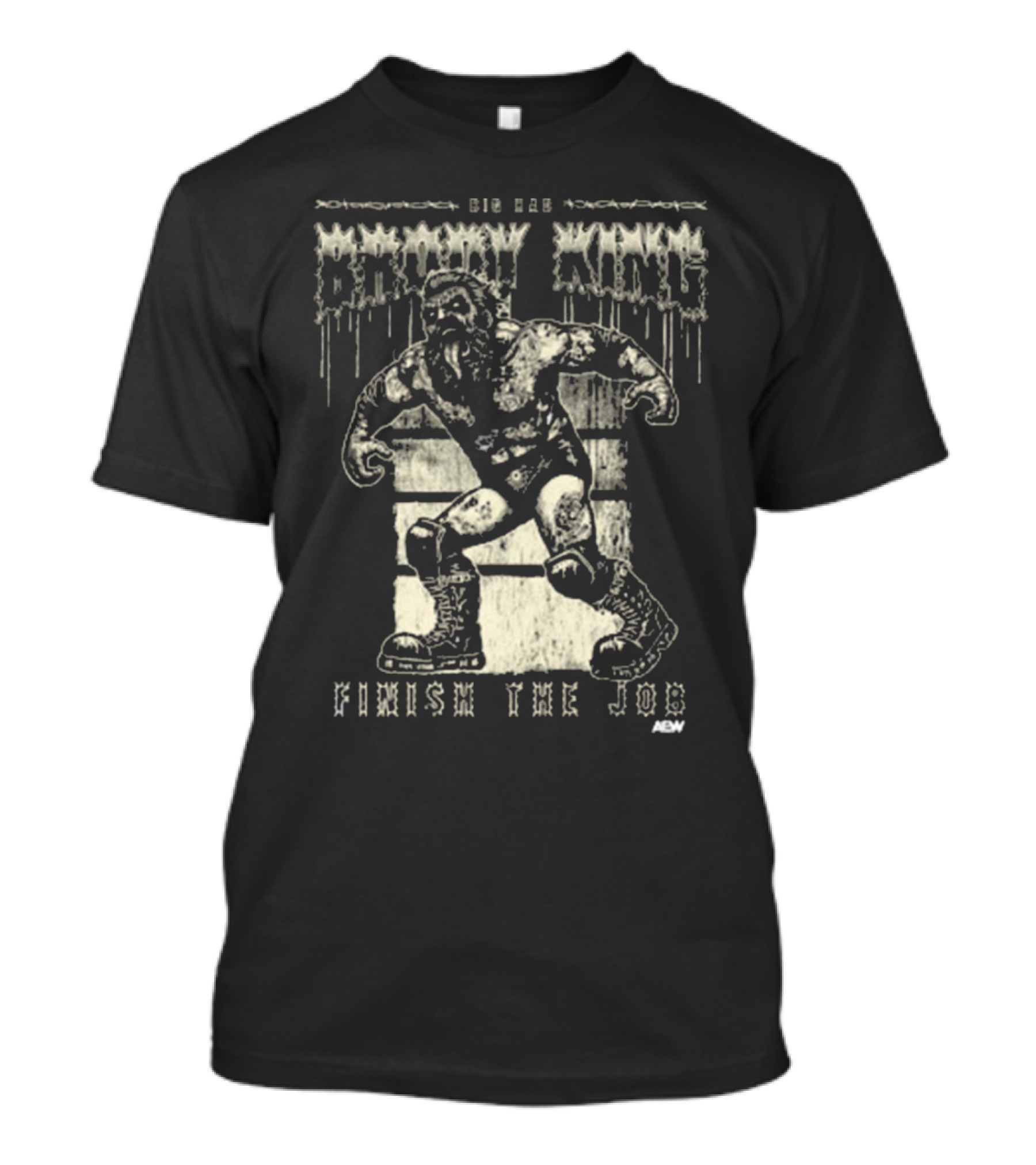 Big LGB Brody King Finish The Job AEW T-Shirt