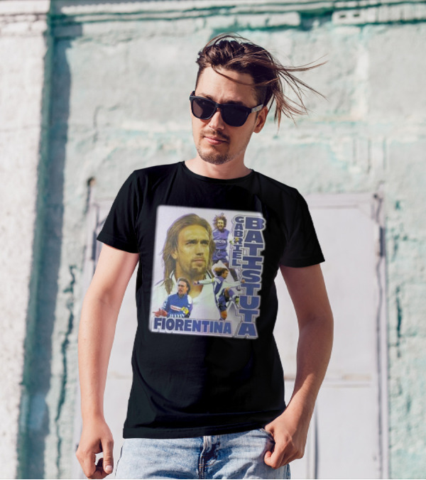 Fiorentina Gabriel Batistuta Bootleg Cult Kits T-Shirt