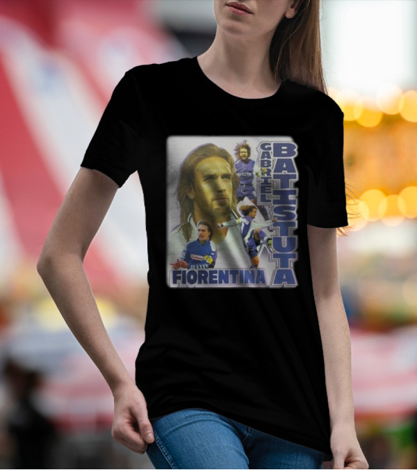Fiorentina Gabriel Batistuta Bootleg Cult Kits T-Shirt