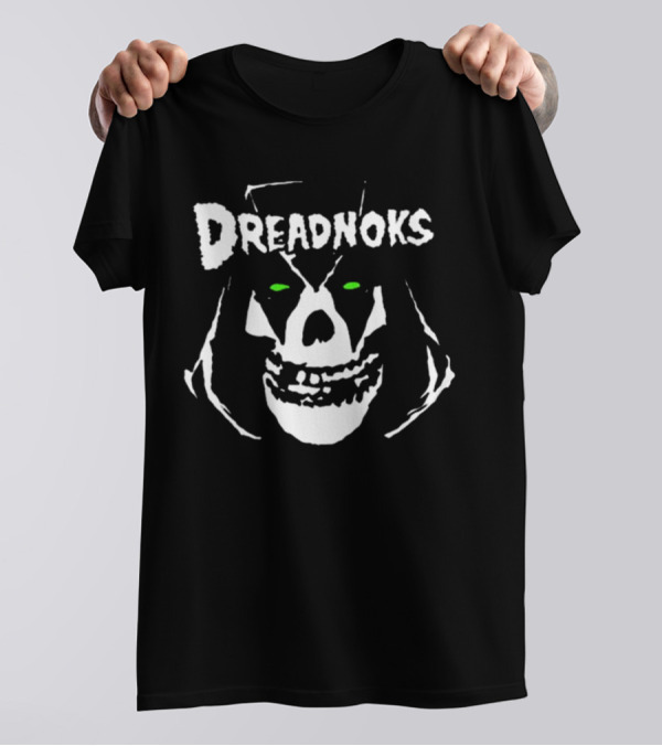 Dreadnoks Skull Face Green Eyes Gi Joe X Misfits Noks T-Shirt