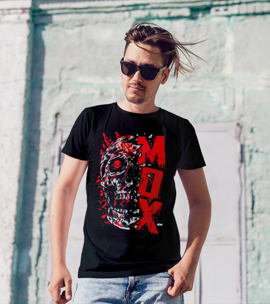 MOX Skull AEW Jon Moxley To The Bone T-Shirt