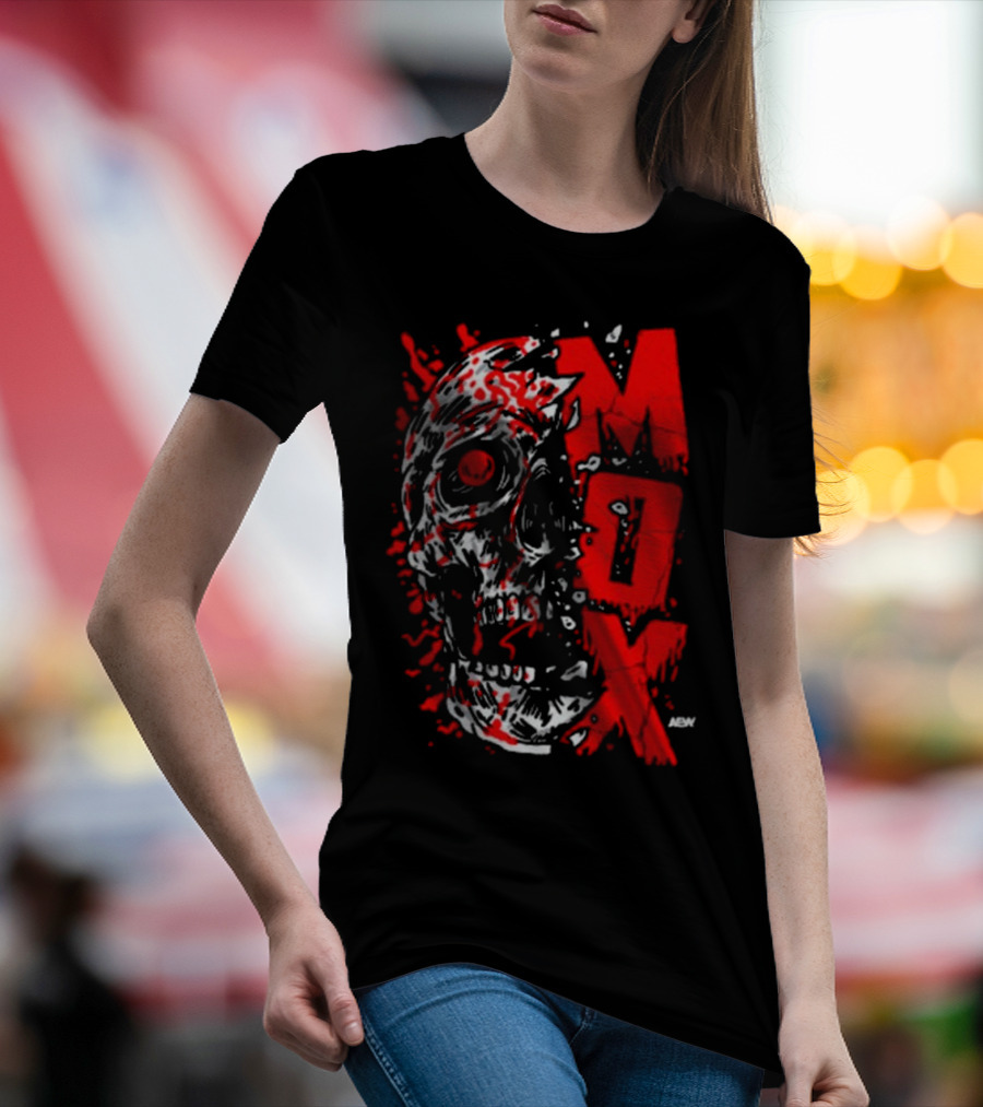 MOX Skull AEW Jon Moxley To The Bone T-Shirt