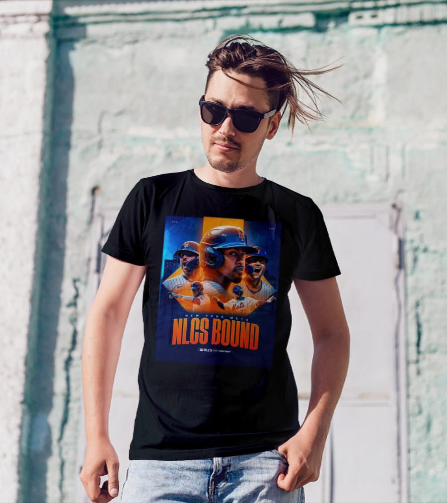 New York Mets NLCS Bound 2024 Players In Action T-Shirt