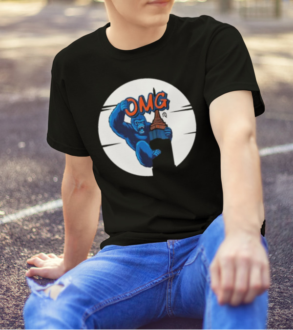 OMG King Kong Empire Tower Iconic Reference T-Shirt