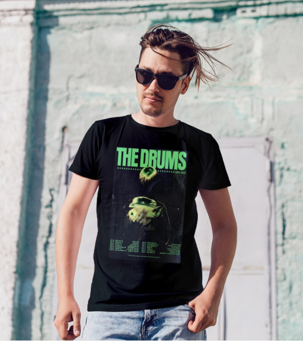 The Drums USA 2024 Tour Dates And Venues T-Shirt
