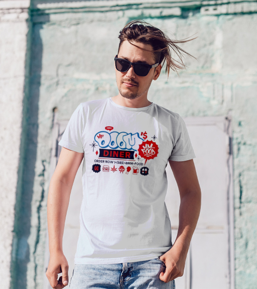 MF Doom's Diner Order Now 1-585-8MM-FOOD MM..Food T-Shirt