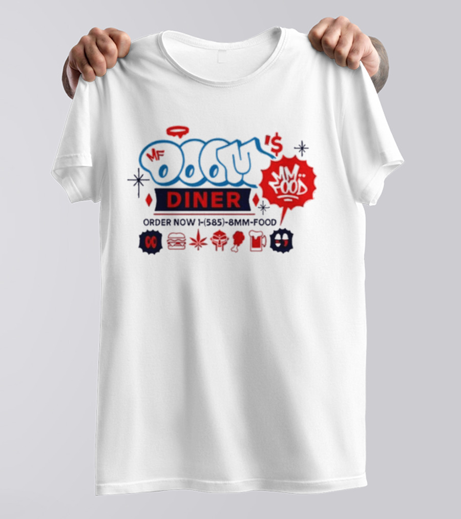 MF Doom's Diner Order Now 1-585-8MM-FOOD MM..Food T-Shirt