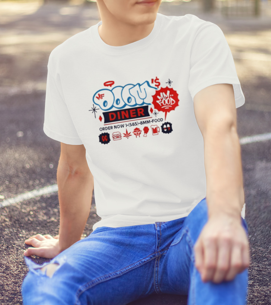 MF Doom's Diner Order Now 1-585-8MM-FOOD MM..Food T-Shirt