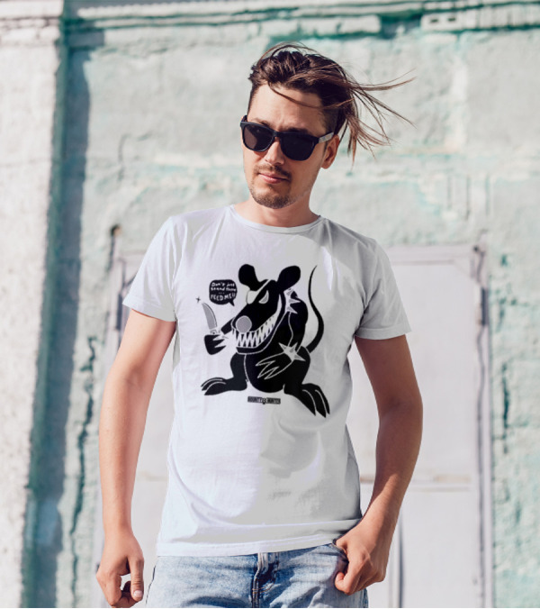 Stray Rats Bounty Hunter Rat Chang Don't Just Stand There Feed Me T-Shirt