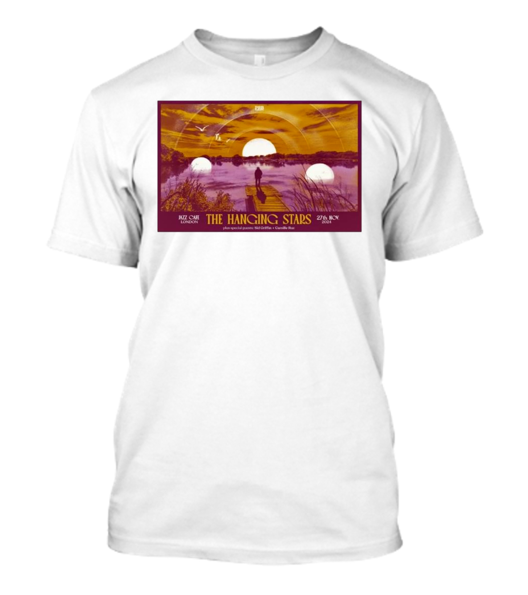 The Hanging Stars Jazz Cafe London 27th Nov 2024 Sunset Landscape T-Shirt