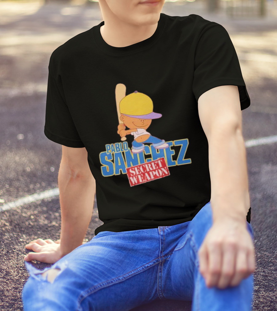 Pablo Sanchez Secret Weapon Backyard Baseball T-Shirt