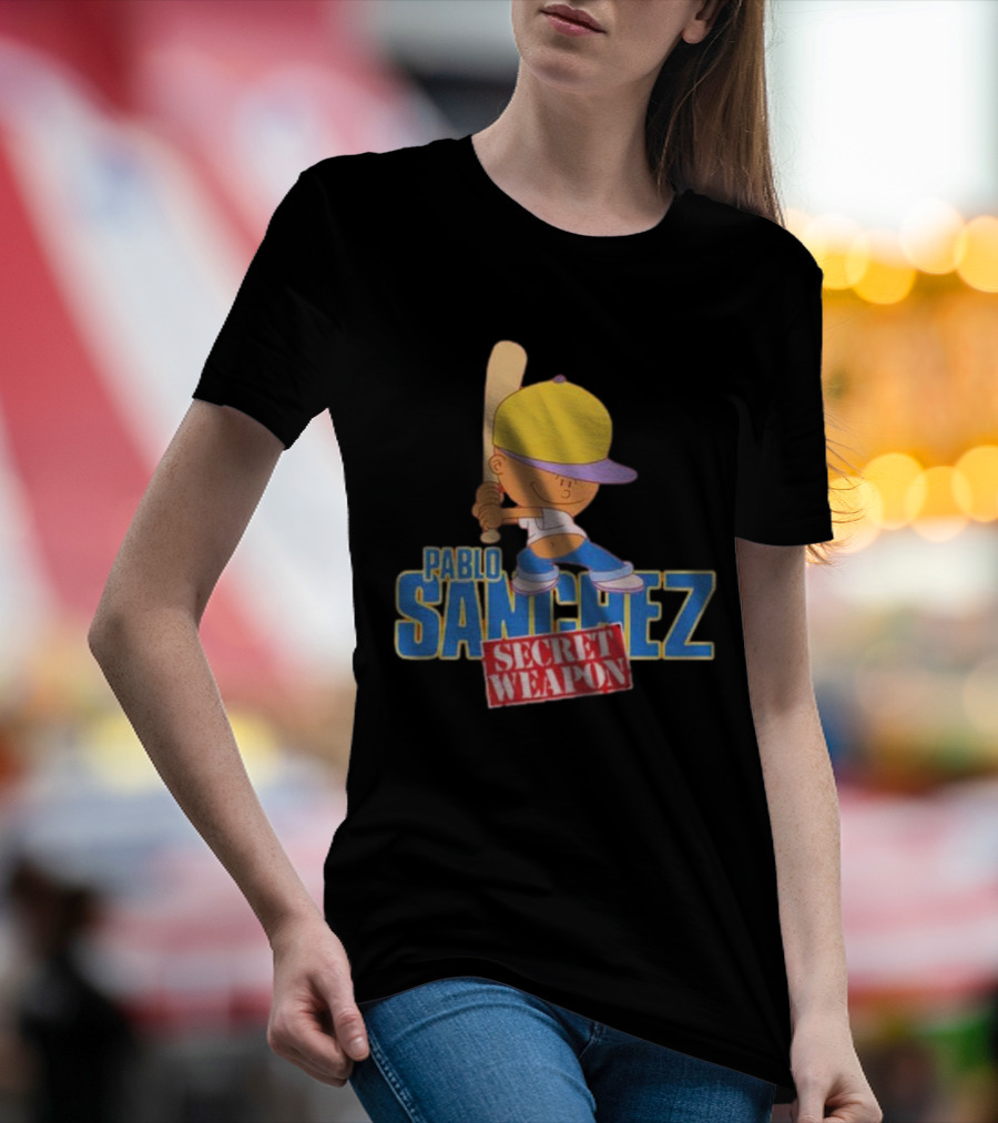 Pablo Sanchez Secret Weapon Backyard Baseball T-Shirt