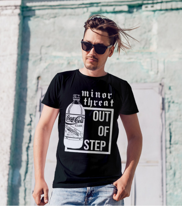 Minor Threat Coca-Cola Classic Out Of Step T-Shirt