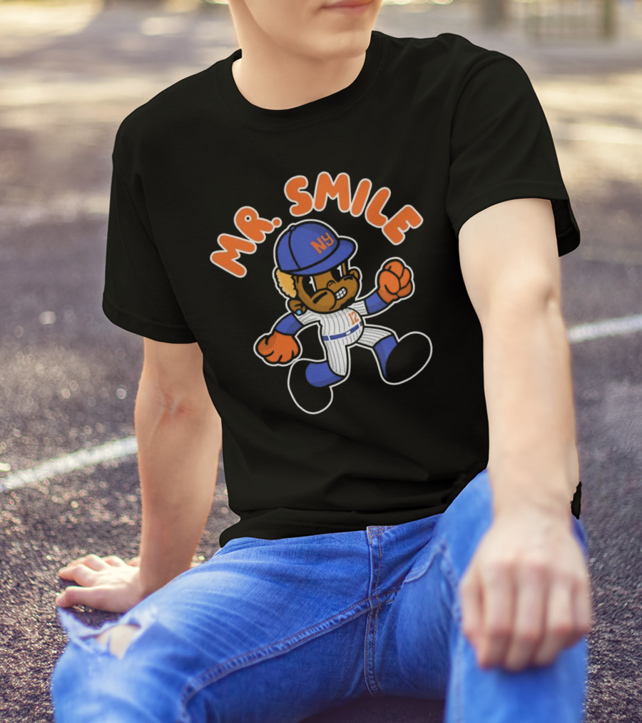 New York Mets Mr. Smile NY 12 T-Shirt