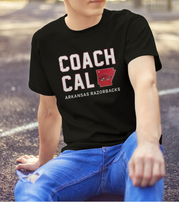 Coach Cal Arkansas Razorbacks Basketball T-Shirt