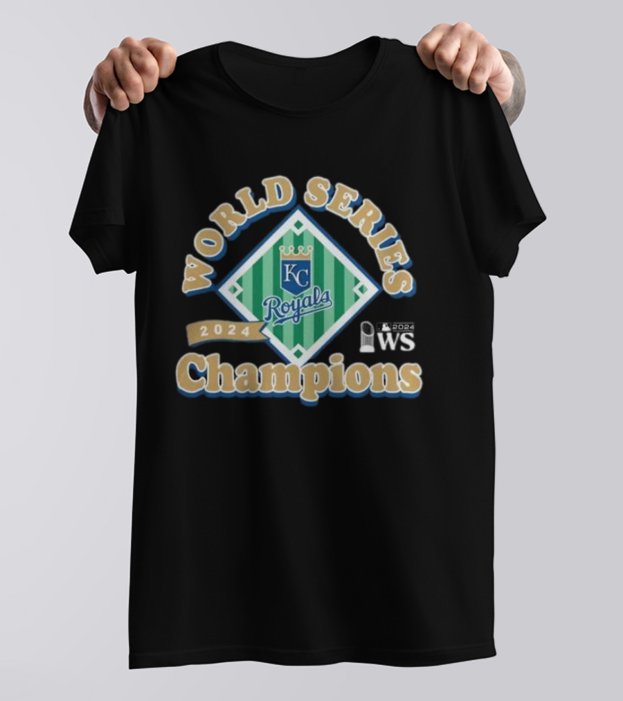 Kansas City Royals World Series 2024 Champions Franchise Guys WS T-Shirt