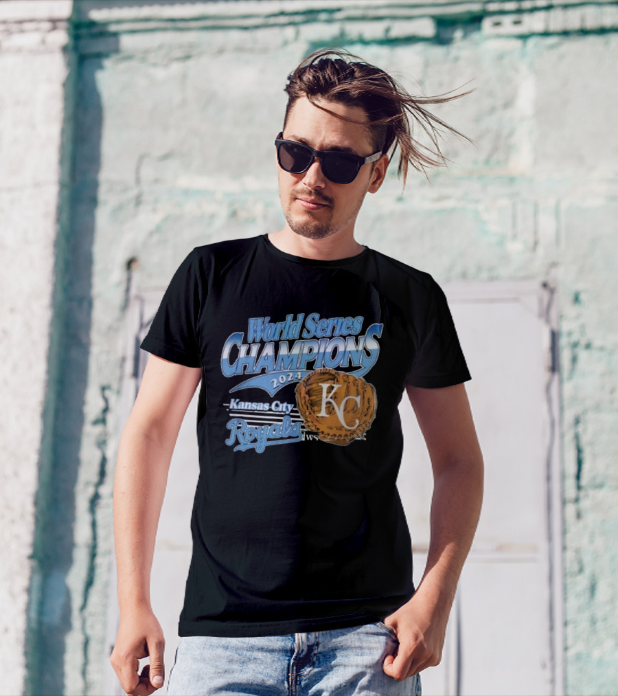 Kansas City Royals 2024 World Series Champions KC Baseball T-Shirt