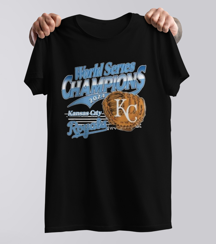 Kansas City Royals 2024 World Series Champions KC Baseball T-Shirt