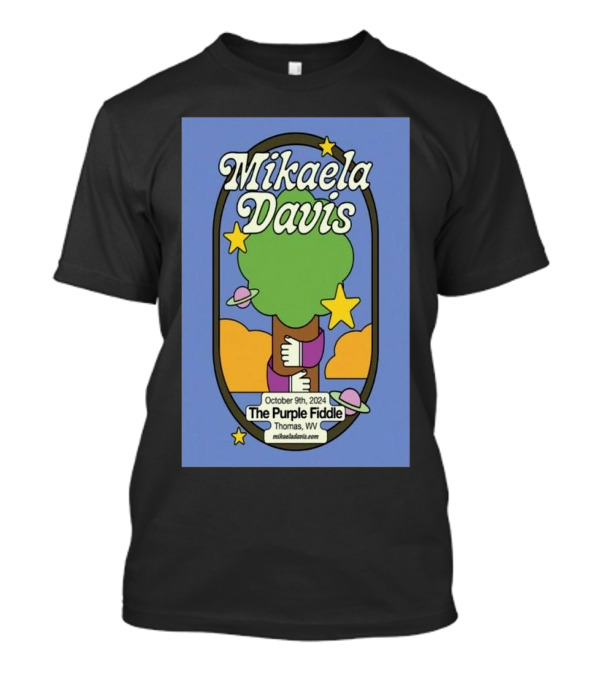 Mikaela Davis October 9 2024 The Purple Fiddle Thomas WV T-Shirt