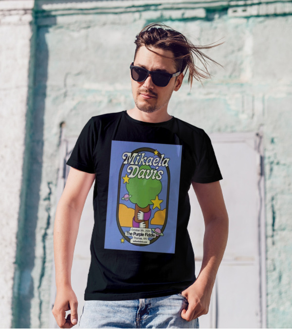Mikaela Davis October 9 2024 The Purple Fiddle Thomas WV T-Shirt