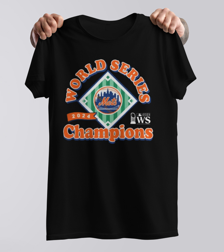 World Series 2024 Mets Champions Franchise Guys T-Shirt