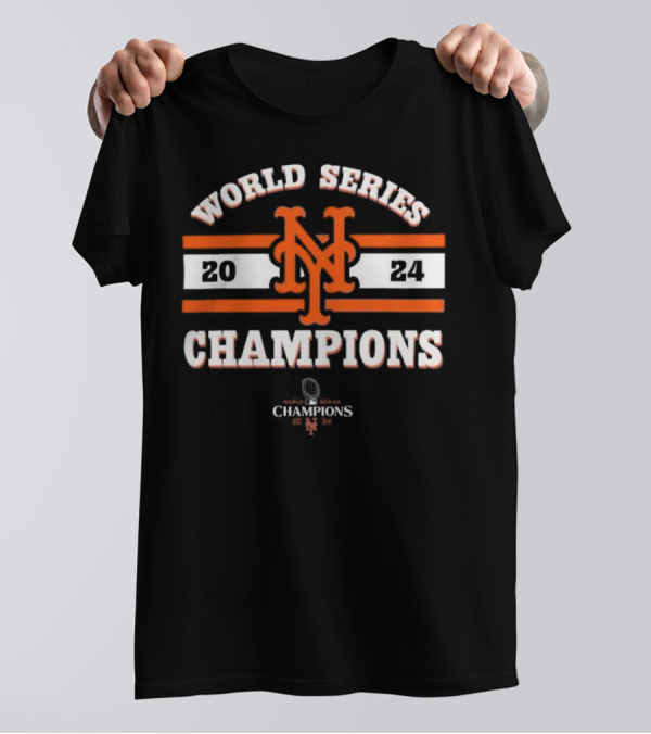 World Series Champions 2024 New York Mets T-Shirt