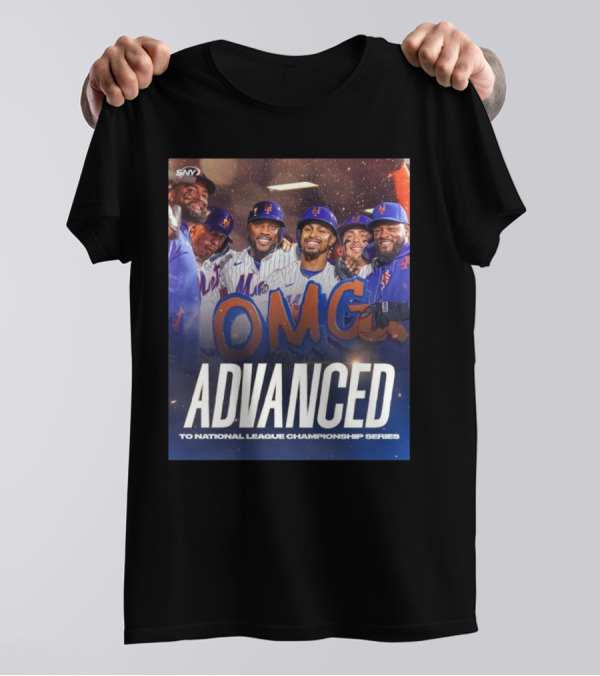 OMG Advanced New York Mets To National League Championship Series T-Shirt