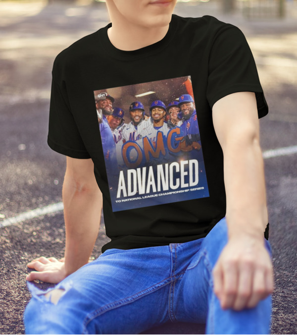 OMG Advanced New York Mets To National League Championship Series T-Shirt