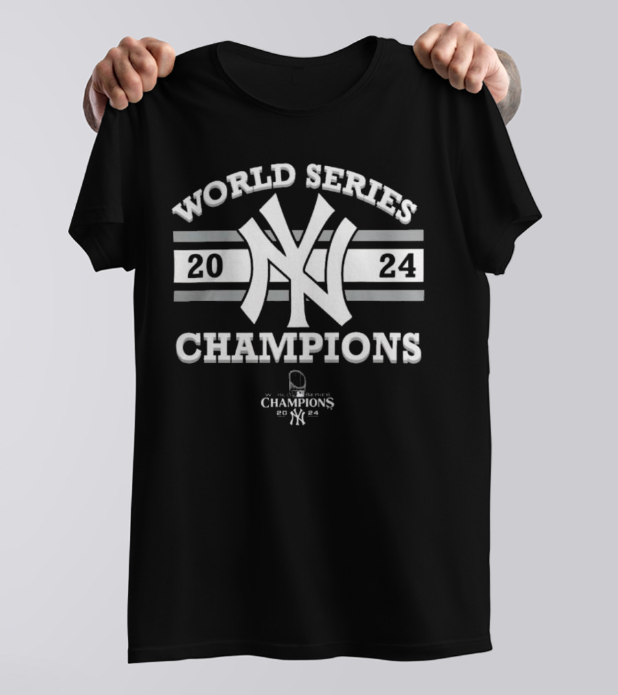 New York Yankees 2024 World Series Champions NY T-Shirt
