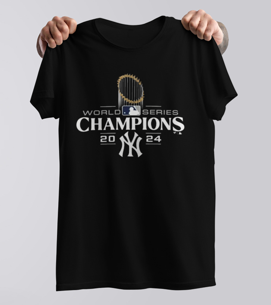 New York Yankees 2024 World Series Champions MLB T-Shirt